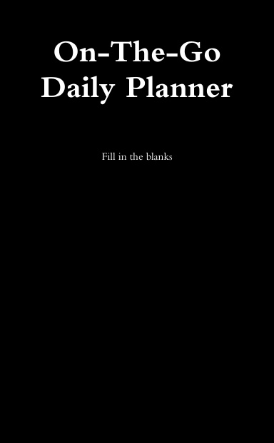 On-The-Go Daily Planner