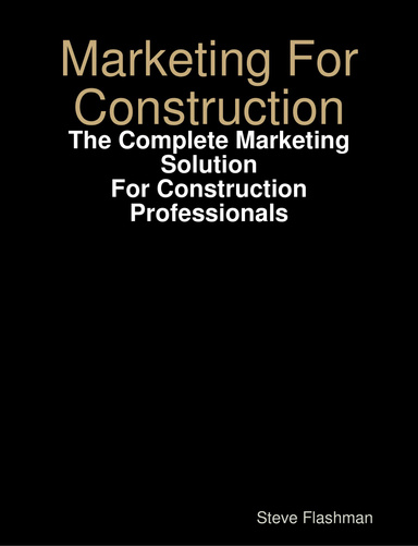 Marketing For Construction