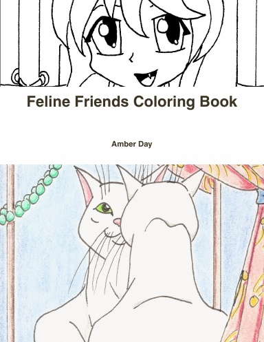 Feline Friends Coloring Book