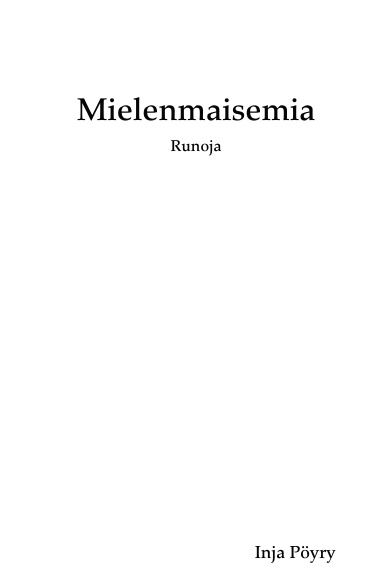 Mielenmaisemia