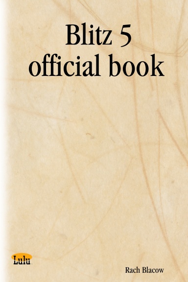 Blitz 5 official book
