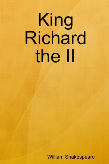King Richard the II