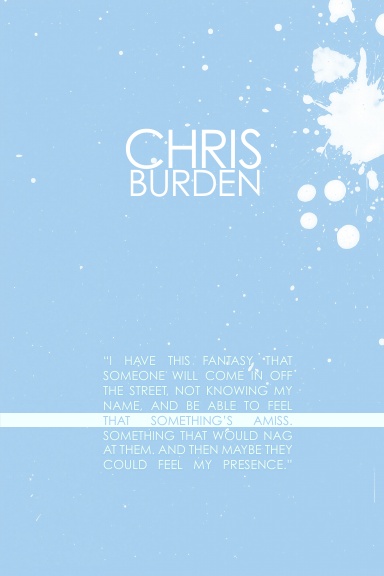 Chris Burden: Selected Works