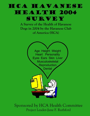 HCA Havanese Health 2004 Survey