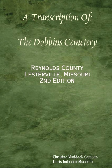 The Dobbins Cemetery, 2nd Edition