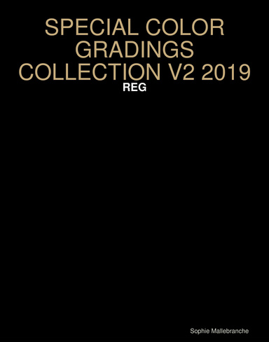 SPECIAL COLOR GRADINGS COLLECTION V2 2019 - REG