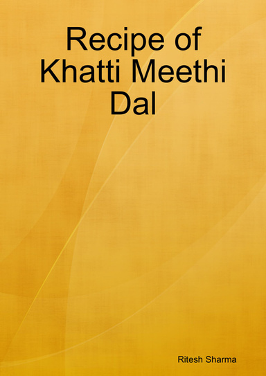 Recipe of Khatti Meethi Dal
