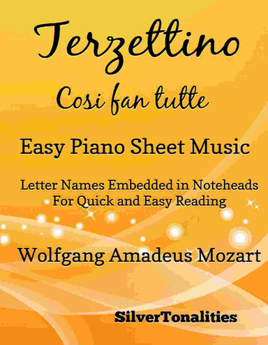 Terzettino Cosi fan tutte Easy Piano Sheet Music Pdf