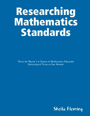 Researching Mathematics Standards