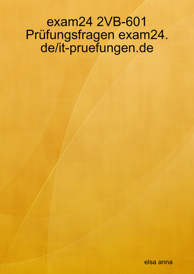 exam24 2VB-601 Prüfungsfragen