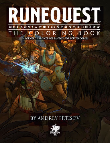 The RuneQuest Coloring Book