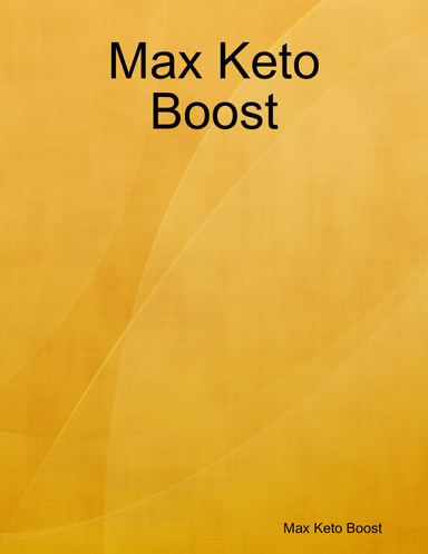 Max Keto Boost