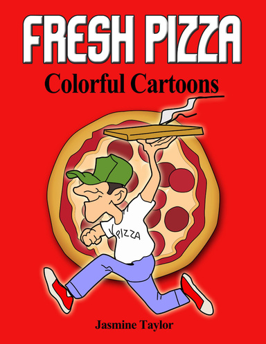 Fresh Pizza Colorful Cartoons