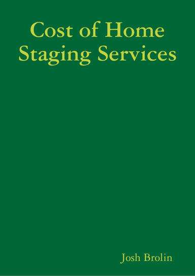 Cost of Home Staging Services
