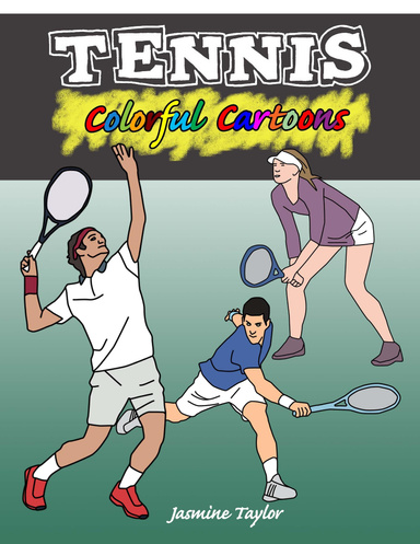 Tennis Colorful Cartoons