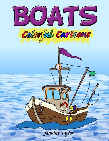 Boats Colorful Cartoons