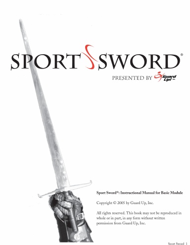 Sport Sword Instructor Manual
