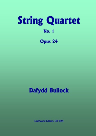 String Quartet No 1, Opus 24