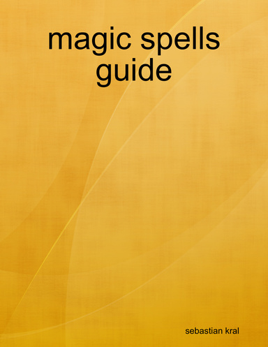 magic spells guide