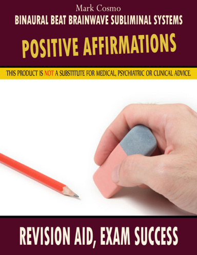 Positive Affirmations: Revision Aid, Exam Success