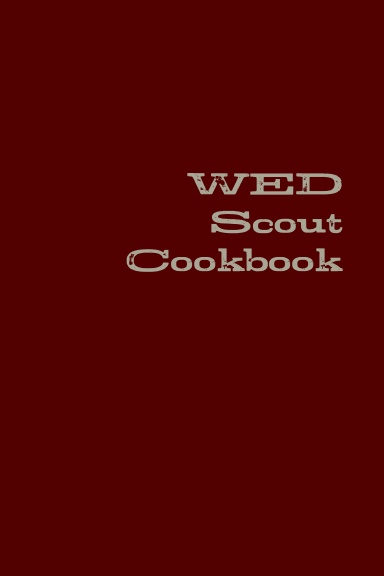 WED Scout Cookbook
