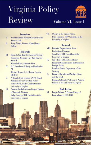 VPR: Volume VI, Issue I