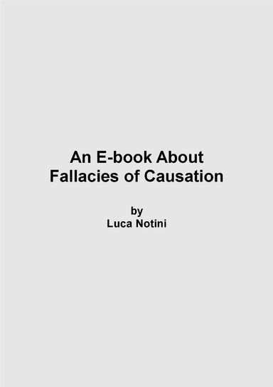 An E-book About Fallacies of Causation