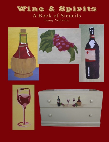 Wine & Spirits: A Book of Stencils