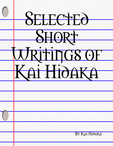 Selected Short Stories of Kai Hidaka