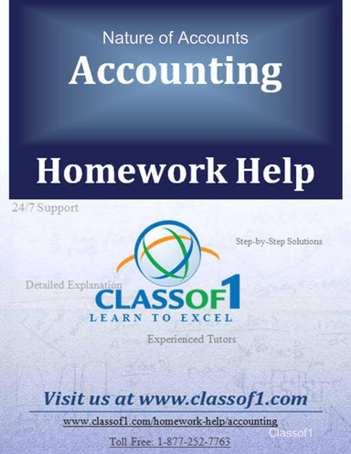 Nature of Accounts