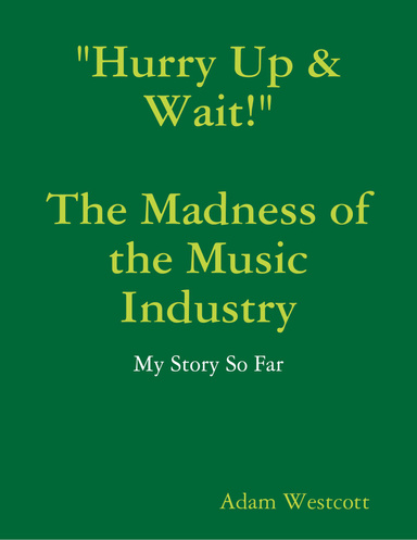 "Hurry Up & Wait!" The Madness of the Music Industry: My Story So Far.
