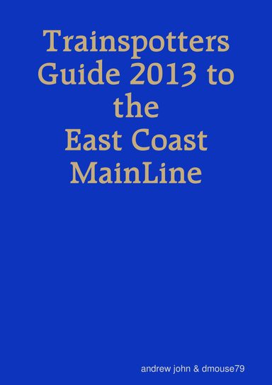 Trainspotters Guide 2013 to the ECML