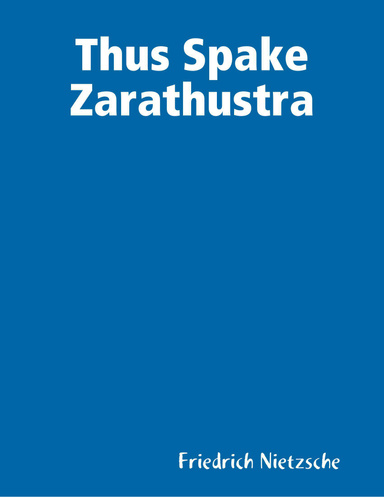 Thus Spake Zarathustra