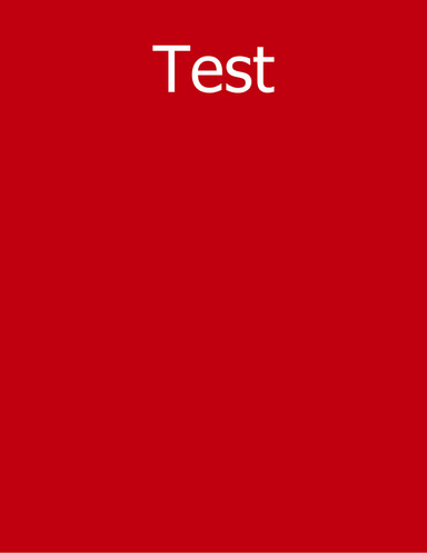 Test 1