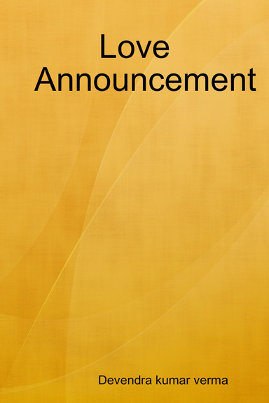 Love Announcement