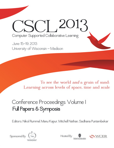 The Computer Supported Collaborative Learning Conference 2013: Volume 1