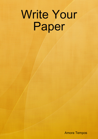Write Your Paper