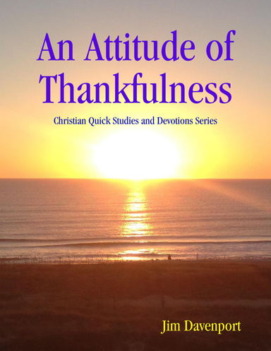 An Attitude of Thankfulness