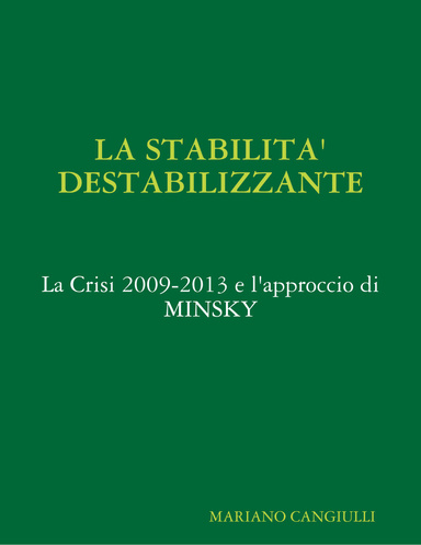 LA STABILITA' E' destabilizzante