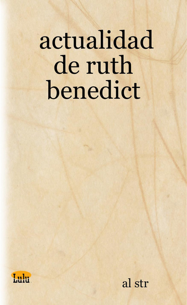 actualidad de ruth benedict
