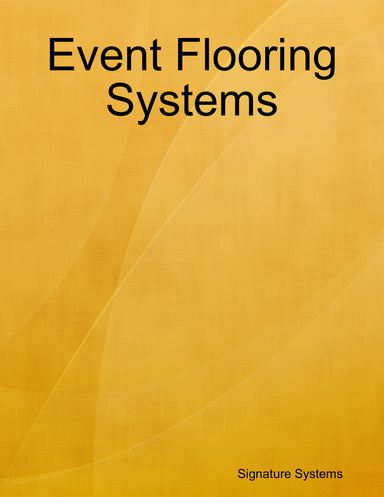 Event Flooring Systems