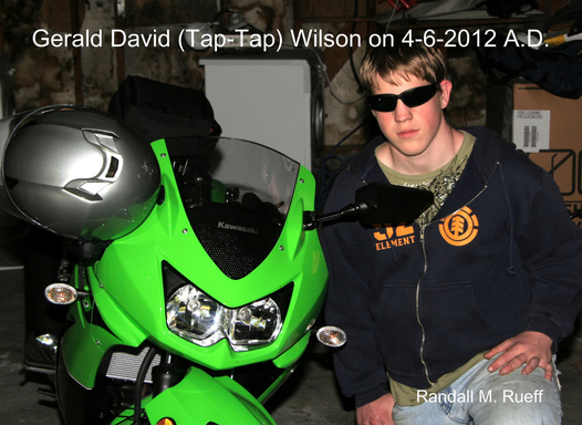 Gerald David (Tap-Tap) Wilson on 4-6-2012 A.D.