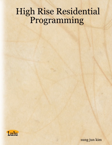 High Rise Residential Programming