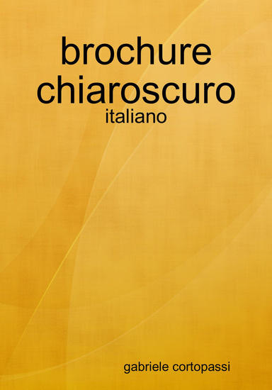 brochure chiaroscuro - italiano