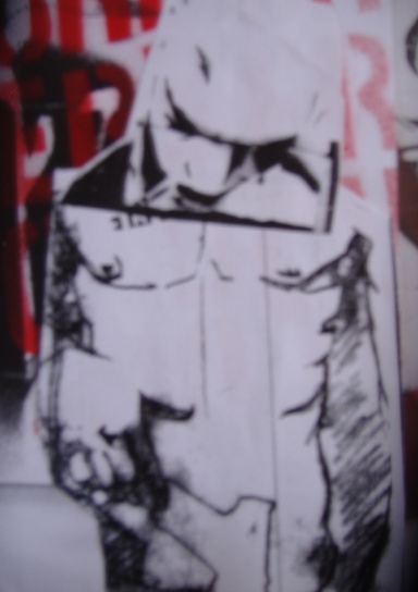 riot ink black n white