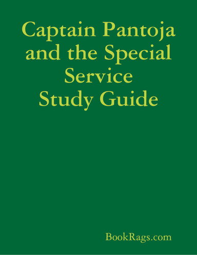 Captain Pantoja and the Special Service Study Guide