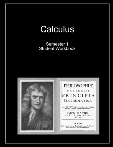 Calculus Semester 1 Student Workbook
