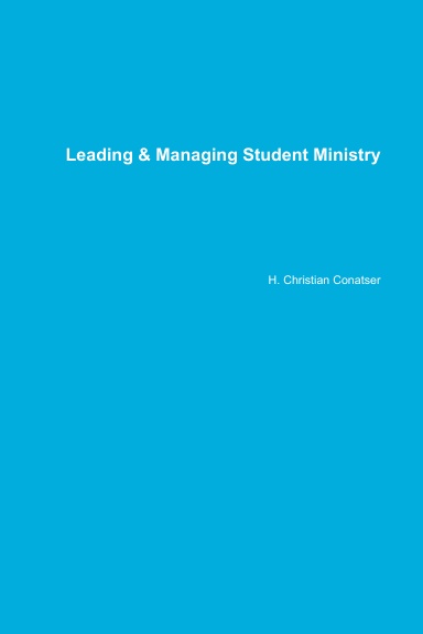 Leading & Managing Student Ministry
