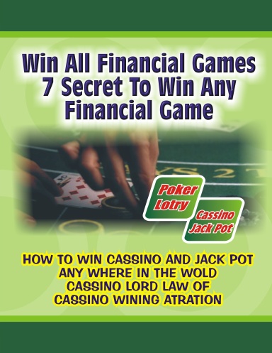 MASTER OF ALL FINANCIAL GAMES
