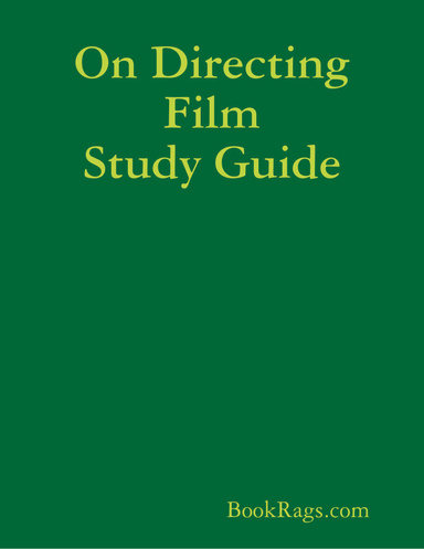 On Directing Film Study Guide
